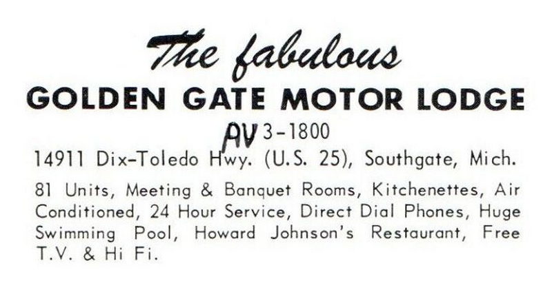 Inn America (Golden Gate Motel) - Postcard (newer photo)